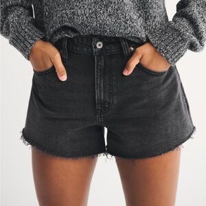 Abercrombie & Fitch 90s Relaxed Cutoff Short - Curve Love